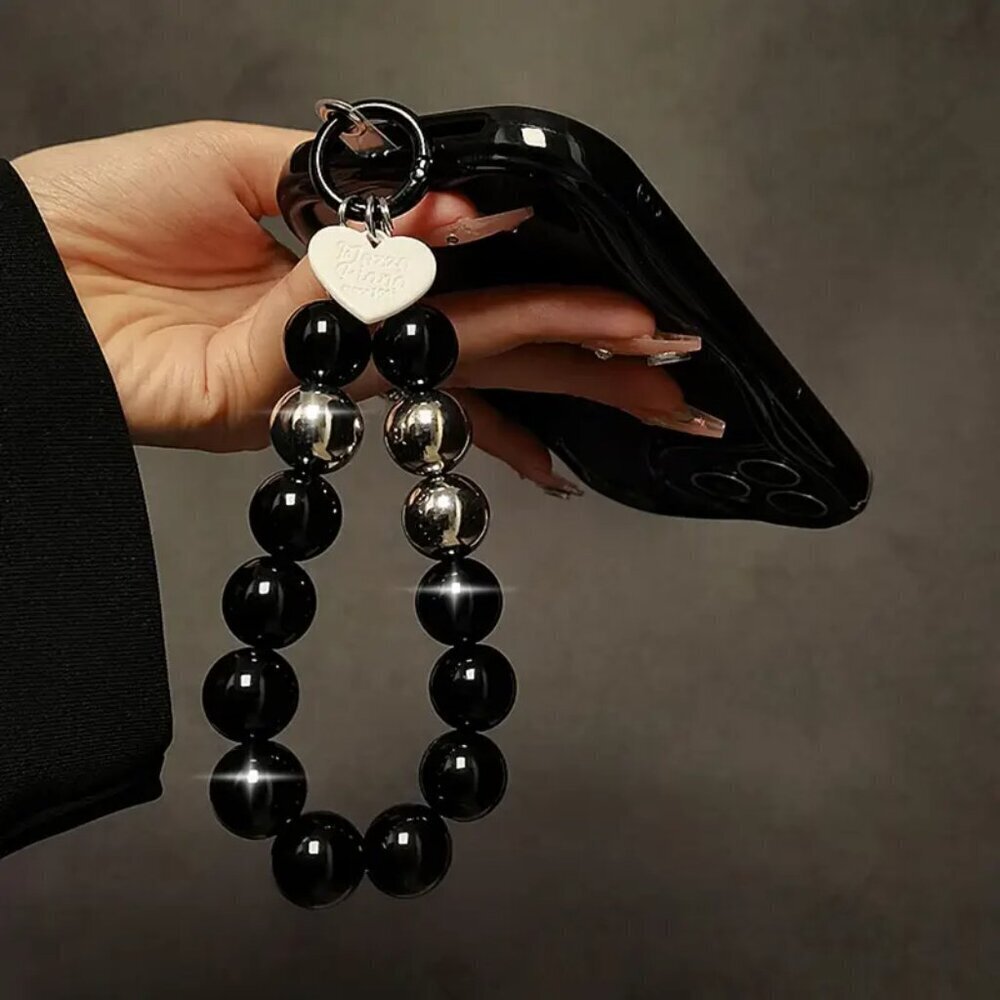 Creative Black Bead Hand Chain Wrist
